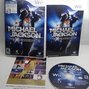 Michael Jackson The Experience Wii Walmart Exclusive No Glove